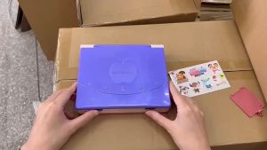 Puzzle Learning Laptop Machine Musical Carousel Early Learning Montessori Educational Kids Toddler Pretend Play Toy 3328