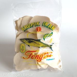 Kerupuk Ikan Tengiri Guci Toak Asli Tuban Jawa Timur Paling Enak