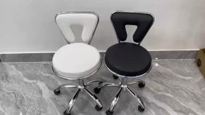 Ghế xoay spa tựa lưng cao cấp | Ghế tựa tam giác | Ghế spa tựa lưng cho phun săm spa