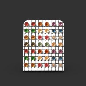 Tempat Penyimpanan Anting & Rak Penyimpanan Akrilik Bening