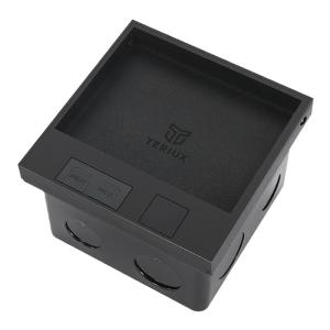 TERIUX | Invisible Waterproof Stainless Steel Marble Flush Floor Outlet 100mm