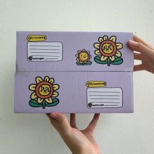 (กล่องฝาชน เดซี่และทานตะวัน อยากบอก [คละลาย] Size 00-20 ใบ)