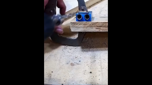 Pocket Hole Jig Set with F-Clip Screw Joint Tool for Woodworking Drilling