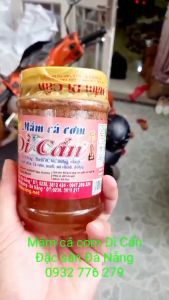 Đặc sản Đà nẵng - Mắm cá cơm Dì Cẩn - hủ 500gr