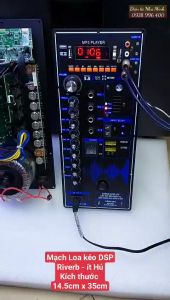 MẠCH LOA KÉO 4 TẤC đơn hoặc DSP T15 Kích thước 145x35cm