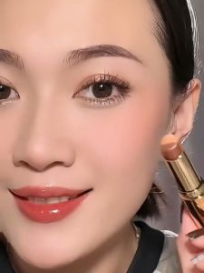 [A Touch of Three Colors] Golden Diamond Gradient Three-Color Eyeshadow Stick Stereo Velvet Shimmer Earth Color Lazy Eyeshadow Waterproof Lasting