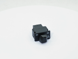 Motorcycle turn signal switch 3 Pin Hazard Light Double Flashing button accessories Easy To Install RS150 RSX WAVE125