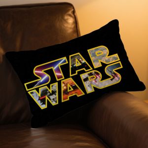 Star Wars | S-Star Movie Wars Logo Cushion Cover Rectangle Pillow Case Printing Bedside Sofa Room Home Decoration Pillowcase