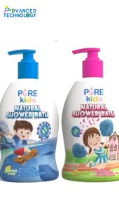Pure Kids Purekids Natural Shower Bath (300ml/100ml) - Sabun Mandi Anak tanpa SLS
