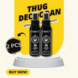 Thug Deodorant Spray 100ml Penghilang Bau Badan Tahan 12 jam