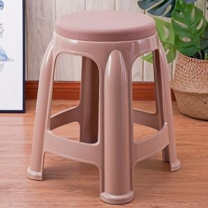 Stackable Plastic Stool for Home Use Round