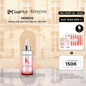 Serum dành cho da đầu giúp giảm gãy rụng và đứt gãy tóc đến 84% sau 6 tuần - Kérastase Genesis 90ml