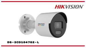 Hikvision 4MP 4 Megapixel ColorVu 24Hour Color IP67 IP Network Bullet CCTV Camera H.265+ 4mm 30m Light DS-2CD1047G2-L