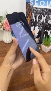 TEMPERED GLASS BLUE XIAOMI POCO X3 PRO / POCO M5 / POCO M6 4G / POCO M6 PRO / POCO F6 / POCO C65 / POCO X6 5G / POCO X6 PRO / POCO M7 PRO 5G / POCO X7 PRO Anti Blue Light Full 9H - Anti Cahaya Biru / Anti Radiasi - Full Screen Protector