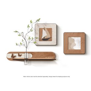 HAIMASHENGKANG | New 2026 Modern Minimalist Hydroponic Green Plant Restaurant Decor Painting