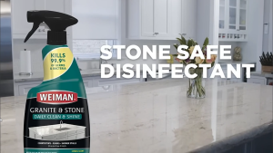 Weiman Disinfectant Granite & Stone Clean & Shine Citrus Scent 16Fl oz