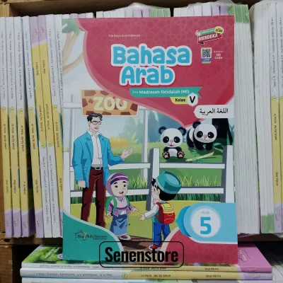 Buku Bahasa Arab Kelas 1 2 3 4 5 6 MI Kurikulum Merdeka Pustaka Mulia