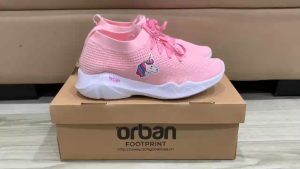 Giày Thể Thao Kids URBAN FOOTPRINT TG2018 màu hồng cho bé gái