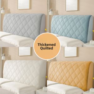 Universal Thick Fleece Dustproof Headboard Cover