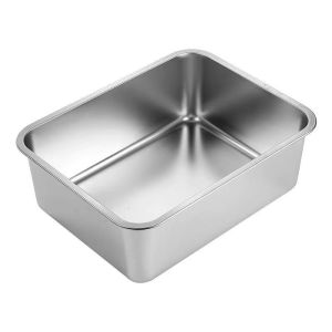 ZHENTAIYUAN | Stainless Steel Food Tray Deep With Lid