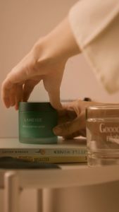 LANEIGE Cica Sleeping Mask 25 ml - Masker Gel Melembapkan Semalaman Untuk Kulit Sensitif Menjaga Skin Barrier