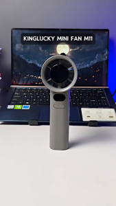 Kipas Angin Mini Turbofan M11 dengan Baterai Tahan Lama dan Kecepatan Tinggi 9m/s