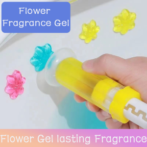 Toilet Bowl Magic Gel Cleaner Flush Water Fragrance Refresh Perfume Toilet Bowl Penwangi Mangkuk Tandas 厕所马桶小花凝胶
