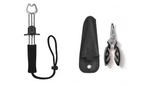 【READY STOCK】Stainless Steel Pemegang/Eagle Nose Fishing Pliers/Fish Control Device/Lure Clamp/Line Cutter Lure Gripper