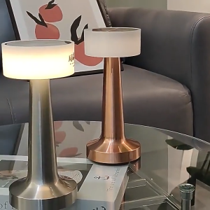 LED Table Lamp Rechargeable Night Light with Touch Sensor Dining Table Bar Creative Decoration for Living Room Dorm Home Office