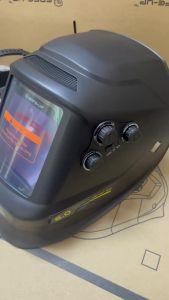 CE Welding Mask Auto Darkening Welding Helmet Large View 3.93"×3.81" True Color 4 Sensors for MIG TIG Welder Machine 1/1/1/1
