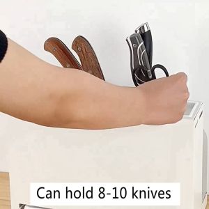 Giá dắt dao thớt muỗng đũa đa năng LAMS size lớn treo tường hoặc để bàn