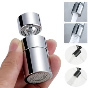 360° Rotary Kitchen Faucet Spray Head Filter washbasin Splash proof Adapter 2 Mode adjustable Kitchen Sink Faucet Aerator