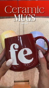 12oz/355ml Assorted Design Color mug w Spanish word ceramic coffee mug ( HR-03 ) Smart Kitchen Ph