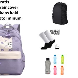 Tas Ransel Sekolah Anak Perempuan Terbaru Cute Tas Ransel Fashion Wanita SD SMP SMA Tas Sekolah