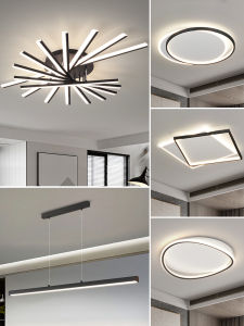 AODN | Minimalist Art Line Living Room Ceiling Light