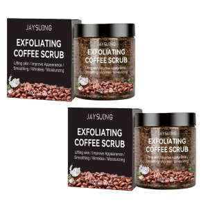 Jaysuing(简素净) | Coffee Exfoliating Scrub Remove Dead Skin Cleaning Smooth Moisturizing Body Brighten Skin Tone Nourish Scrub Suitable Whole Body