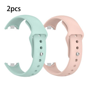 Dây Đeo Silicon Mềm Cho Xiaomi Mi Band 10 9 8 Dây Đeo Thay Thế Đồng Hồ Thông Minh Phụ Kiện NFC Tương Thích Với Mi Band 10 9 8