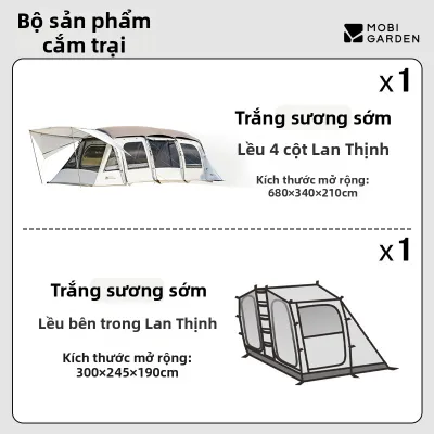 Mobi Garden | Lều Gắn Sau Ô Tô Có Thể Bơm Hơi
