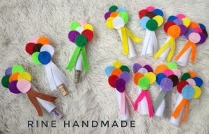 Amplop lebaran balon isi 12 Pcs Rine handmade 3