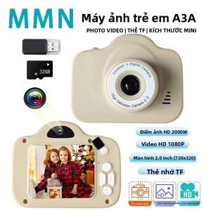 Camera HD 1080P Chống Nước Cho Trẻ Em Với Màn Hình Màu 2 Inch Máy Ảnh Đồ Chơi Trẻ Em SLR Bao Gồm Thẻ Nhớ TF Để Chụp Ảnh Ngoài Trời