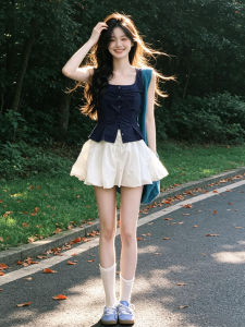 PEIZIXUAN | French Style Pure Desire Summer Dress Set