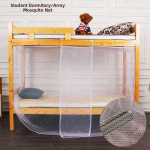 Student Dormitory Zippered Ultra Dense Bed Canopy