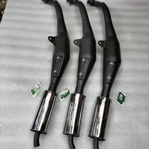 KNALPOT FIZR STANDART RACING FCR TYPE LEHER SIRIP SUARA GARING NGEDOTT