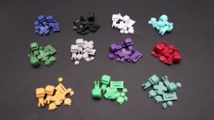 Plastic Full Set Buttons For GBA SP A B L R Select Start Power On Off Volume Buttons D Pad Key