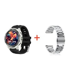 8GB+128GB 4G Smart Watch 1.43AMOLED 200W Camera With GPS Wifi Google Play Heart Rate Tracker Android Smartwatch For Men Women