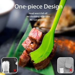 Food grade environmental protection silicone material heat resistant non-toxic tasteless not hurt the pot Small oil brush