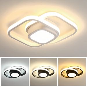 3 Warna Lampu Plafon LED Ceiling Light Lampu Hias Rumah Ruang Tamu Kamar Minimalis Tempat Lampu Plafon Ceiling Lamp  Tiga warna lampu tahan lama