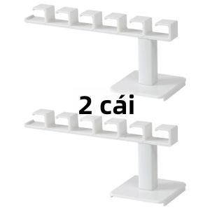 1/2/4 Móc Treo Mũ Hình Chữ L Đa Năng 6 Móc Treo Mũ Bóng Chày Giá Để Đồ Nhiều Màu Chất Liệu PVC Tiện Dụng