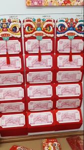 Angpao Imlek Susun Model Tirai Tarik 6 Slot dan 10 Slot /Hongpao Imlek Panjang Shio Ular Viral Mewah