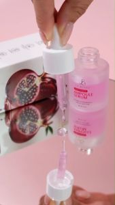 เซรั่มทับทิม ( 1 กล่อง ) LE BLANC POMEGRANATE AMPOULE SERUM 20 ml. เลอ บลองค์ ทับทิม แอมพลู เซรั่ม